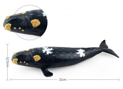 Boys Girls Sea Creatures Models Realistic Whale Figure Soft Plastic Animal Toys