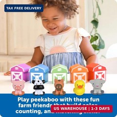 Learning Resources Peekaboo Learning Farm – Farm Animals for Toddlers, Education