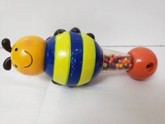 Vintage Baby Bee Bop Bug Musical Instrument Toys BATTAT Letter A Bumble Bee Lot