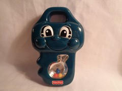 Fisher Price 2002 Plastic Rattle Baby Key Toy – As Is