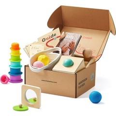 Tiny Land Montessori Toy Set for Babies 7-9 Months Senser Play Kit – Medium