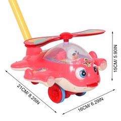 Push Walker with Whistle Lightweight Activity Center for Montessori Inspired …