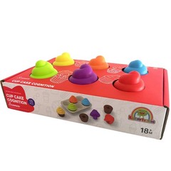 Cupcake Toy Toddler Toy Learning Colors and Shape-Shape Sorting Toys for Todd…