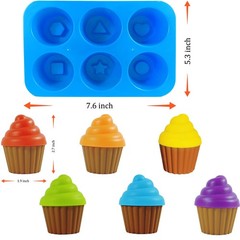 Cupcake Toy Toddler Toy Learning Colors and Shape-Shape Sorting Toys for Todd…