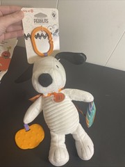 Lot Of 4 Halloween Baby Infant Toys Books Peanuts Snoopy Woodstock Target Nwt
