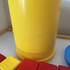 Vintage 1977 Fisher Price Baby’s First Shape Sorter Toy 14 Blocks