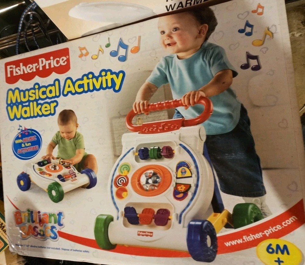 Fisher-Price Activity Walker Baby Motor Skills Sensory Toy 6-36 Months NOS 2013