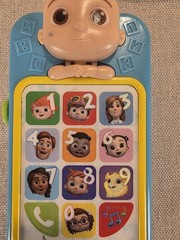 CoComelon JJ’s First Learning Toy Phone Electronic Lights and Sounds