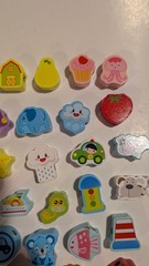 39 Montessori Wooden Lacing Beads Toys for Toddlers,Educational Stringing
