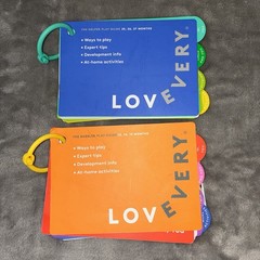 Lovevery Baby Lot of 8 Play Activity Guide Books Ages 13-36 Months GYM ADVENTURE