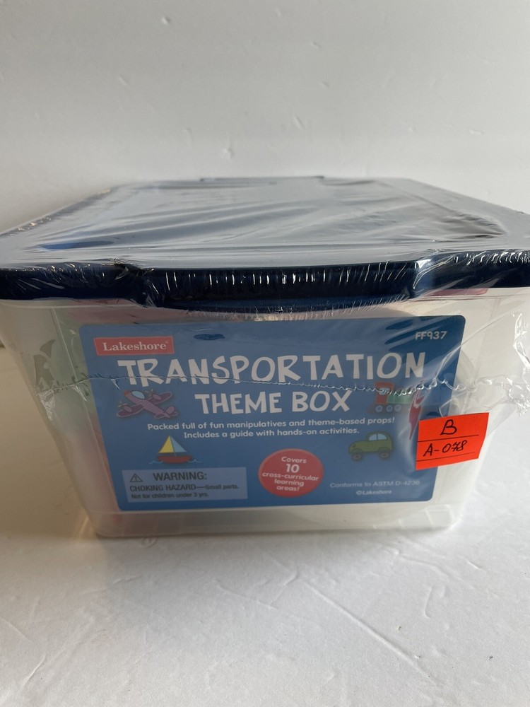 Lakeshore Toys For Children Transportation Theme Box FF937 ( B,A-078 )