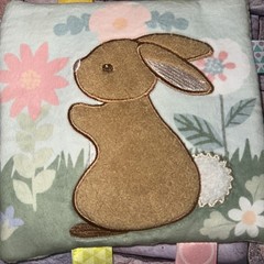 Mary Meyer Taggies Crinkle Me Harmony Easter Bunny Sensory Baby Toy Squeaking