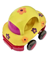 Ladybug Pull-Back Car Just B. Wheeee-ls Girl Boy Developmental Toy