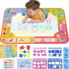 Water Doodle Mat 32×24″, Magic Drawing Toy for Kids Ages 3-8 Gift