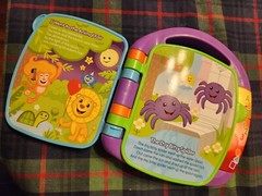 Fisher-Price Laugh and Learn Storybook Rhymes Book with Lights & Sounds