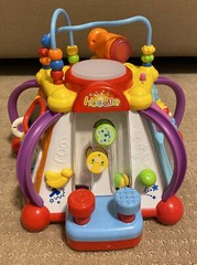 WolVol Toddler Baby Musical Activity Cube Play Center Lights Learning Skills