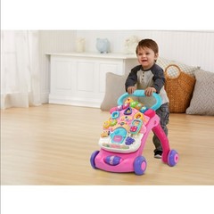 VTech Stroll & Discover Activity Walker – Pink with Accessories, Baby and Toddle