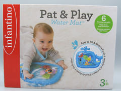 Infantino “Pat & Play” Water Mat Tummy Time Sensory Play Learning Baby Toy