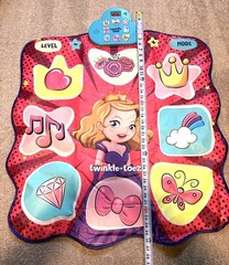 TWINKLE TOEZ Dance Mat for Kids, Ages 3 & Up, Rechargeable