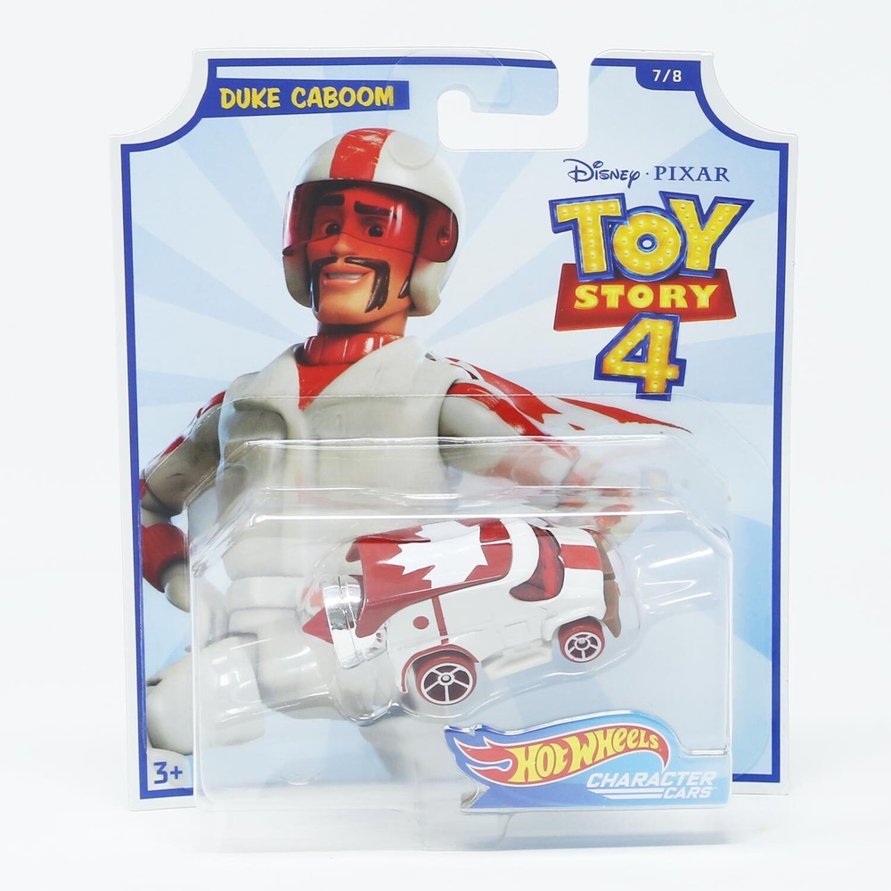 Hot Wheels Disney Pixar Toy Story Duke Caboom Character Car Play Vehicle