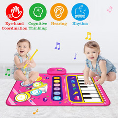 Toys for 1 Year Old Girl Gifts: Baby Piano Mat Toddler Toys Age 1-2 – 2 in 1 Pia
