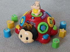 VTECH Crazy Legs Learning Bugs Musical Numbers Colors Shapes Toddler Pull Toy