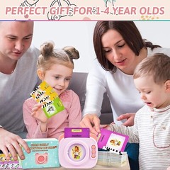 Kids Talking Flash Cards with Sight Words Autism Sensory Montessori Learning Toy