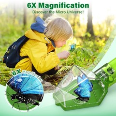 Bug Catcher for Kids, Insect 7.9 x 2.2 x 1.39 inches, Green 1pcs