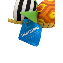 Light Desire Infant Stuffed Animal Toys with Crinkle Rattles Textures Squeeker