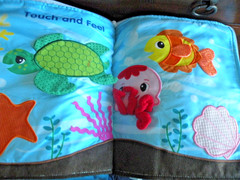Calming Book weighted (3lbs) to soothe comfort washable by Lakeshore Sells$50 T1