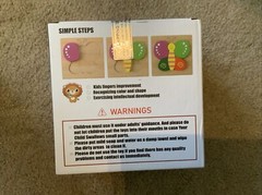 Wooden Toddler Puzzles, 8 pack, Wooden Jigsaw Puzzles, 3+, Learning Educational