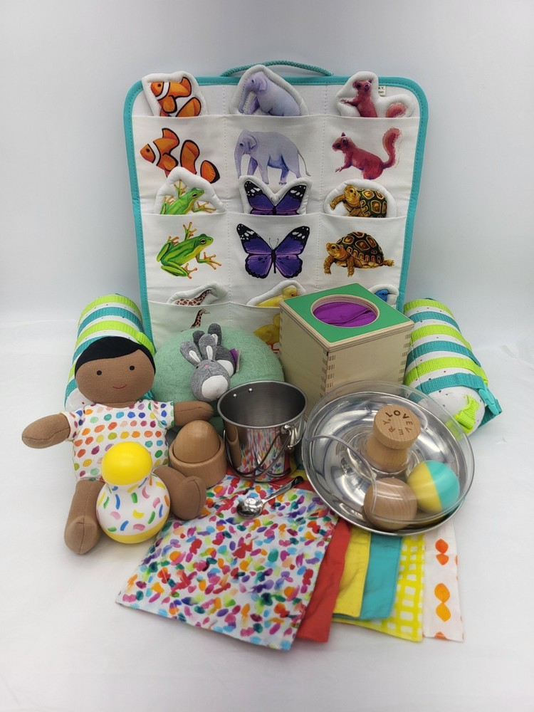 Lovevery 30+ Piece Mixed Toy Lot Wooden Montessori Baby Toddler