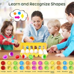 Montessori Matching Egg Toy Set