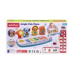 Jungle Pals Piano – Interactive Baby Animal Band Musical Toy with 5-Note…
