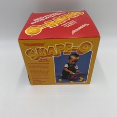 Tupperware Shape O Toy Kids Baby Toddler Development Sorting Ball with Box!