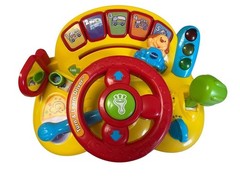 VTech Turn & Learn Driver Interactive Toy With Manual Lights & Sounds Multicolor