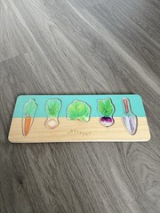 Lovevery Community Garden Vegetable Puzzle – Adventurer Play Kit 16-18 Months