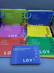 Lot 7 Lovevery Play Guides from 22 To 42 Months Year 4 Milestones Missing 37-39