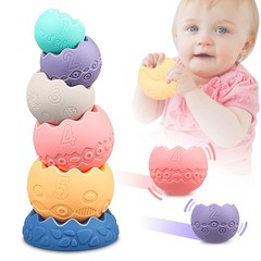 Stacking Balls Soft Toys for Babies 6 12 18 Months 1 Year Old Girls Boys – To…