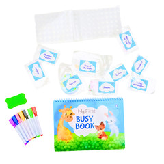 Simply magic 112PCS My First Busy Book for Toddlers 3 4 5 Years Busy Book