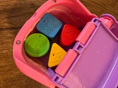 Fisher Price Laugh Learn Sweet Sounds Picnic Basket Music Shape Sorter Baby Toy