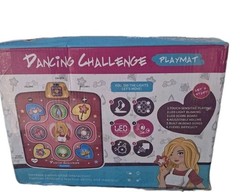 Kids Dancing Challenge Playmat LED Music Interactive Dance Mat Toy NEW