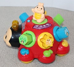 VTECH Crazy Legs Learning Bugs Musical Numbers Colors Shapes Toddler Pull Toy