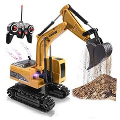 Construction Excavator Toy – Kids Toy Engineering Digger Truck, Remote Control