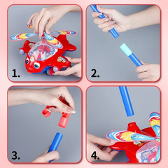 Baby Walker Hand Push Toy Plane Car Push-Along Walking Toy for Toddlers