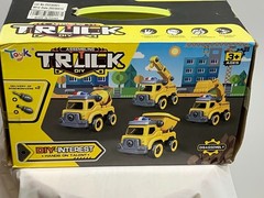 TOYK DIY Construction Trucks Set STEM Learning-Take Apart Put Together New