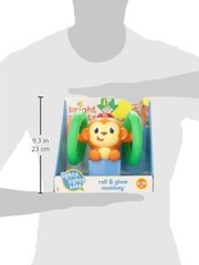 Roll & Glow Monkey Crawling Baby Toy with Lights & Sounds – 6 and Up