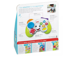 Fisher-Price Game & Learn Controller 6-36m Shapes, Letters, Numbers, Sounds NEW