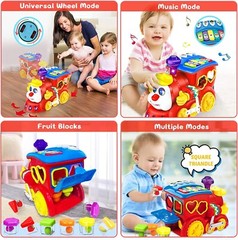 Baby Toys 12-18 Months Musical Train Kids Toys for 1 2 3 4+ Year Old Boys Girls