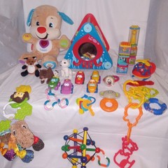 Montessori toy Sensory Learning Toddlers baby Fisher-Price Stacking Bundle Lot